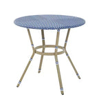 Franco 5pc Counter Height Patio Dining Set - miBasics: Outdoor Aluminum Barstools & Table Set, Water-Resistant