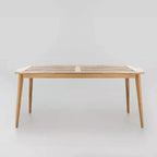 Llando 7-pc Acacia Wood Dining Set - Teak/Blue - Christopher Knight Home: Weather-Resistant with Polyester Cushions