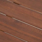 Ensemble de salle à manger Flamingo 9 pièces en bois et osier marron foncé/multimarron/beige - Christopher Knight Home : résistant aux intempéries, 8 chaises