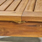 Ensemble de salle à manger extensible Nadia 7 pièces en bois et osier - Naturel/Marron/Beige - Christopher Knight Home : Comprend 6 chaises, coussins amovibles
