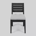 Nestor 6pc Acacia Wood Dining Set - Dark Gray/Light Gray - Christopher Knight Home