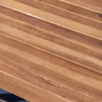 Ensemble de salle à manger d'extérieur 7 pièces Laguna en bois d'acacia/osier – Marron/Crème – Christopher Knight Home : Résistant aux intempéries, 6 fauteuils