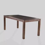 Ensemble de salle à manger de patio Lincoln 7 pièces en bois d'acacia et osier – Marron foncé – Christopher Knight Home : Résistant aux intempéries, 6 places