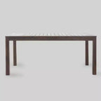 Ensemble de salle à manger de patio 7 pièces en bois d'acacia Fallon : Résistant aux intempéries, 6 fauteuils - Christopher Knight Home