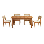 Ensemble de salle à manger d'extérieur 5 pièces Alaterre Furniture Barton