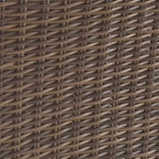 Ensemble de salle à manger extérieur 5 pièces en acier Bradenton Marine/Marron vieilli - Crosley : Coussins en polyester, Résistant aux UV