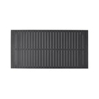 Christopher Knight Home Bennett 7 pcs Outdoor Modern Aluminum Dining Set with Woven Rope, Black/Gray