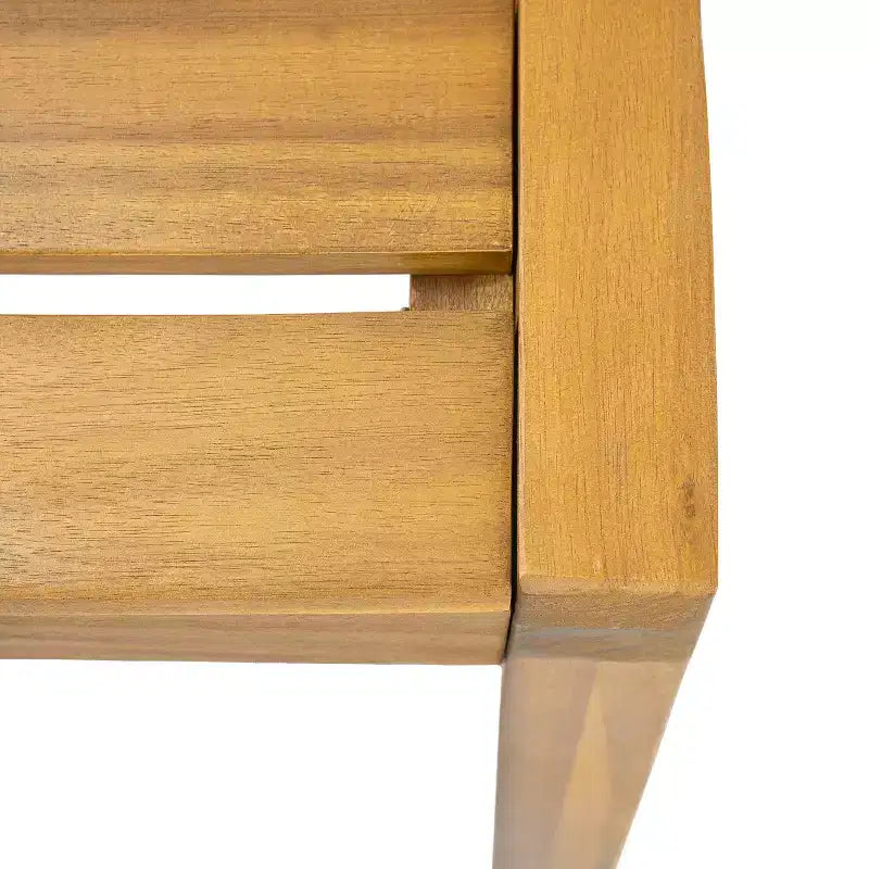 Christopher Knight Home Oasis Ensemble de salle à manger 7 pièces en bois d'acacia rustique pour terrasse, teck