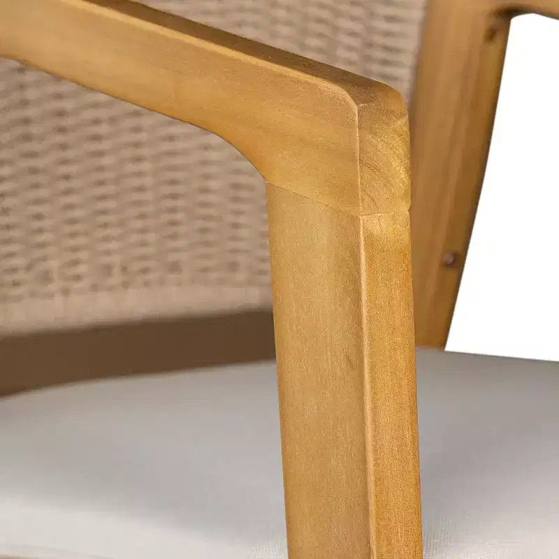 Christopher Knight Home Anson Ensemble de salle à manger d'extérieur 5 pièces en bois d'acacia rustique