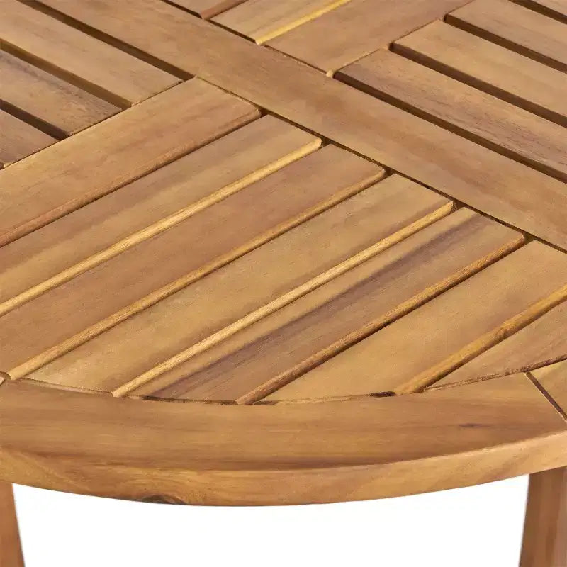 Ensembles de salle à manger d'extérieur 3/5/7 pièces en bois avec coussins, finition teck -ModernLuxe