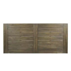 Ensemble de salle à manger d'extérieur 7 pièces en bois d'acacia Christopher Knight Home Safire avec coussins