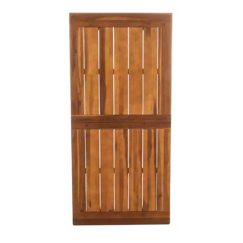 Ensemble de salle à manger d'extérieur 7 pièces en bois d'acacia Christopher Knight Home Safire avec coussins