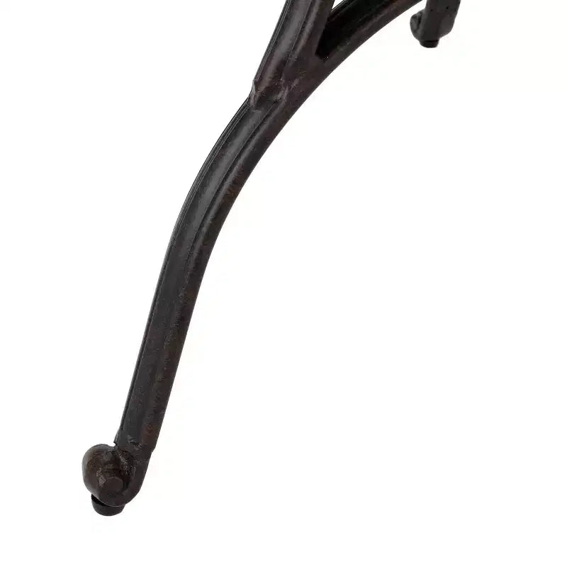 Ensemble de salle à manger extérieur 5 pièces en aluminium Christopher Knight Home Alfresco avec motif en treillis et trou pour parasol, bronze