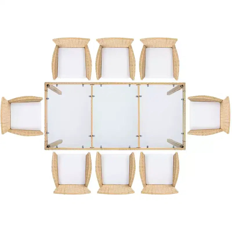Hailee Dining Set - Indoor/Outdoor - PAT7704 - Safavieh