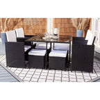 Enerson Outdoor Dining Set - Indoor/Outdoor - PAT7523 - Safavieh