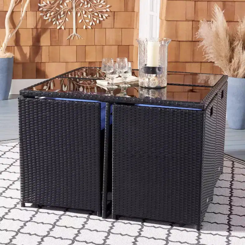 Enerson Outdoor Dining Set - Indoor/Outdoor - PAT7523 - Safavieh