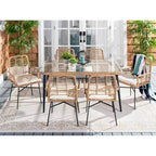 Ensemble repas 7 pièces Beson - Intérieur/Extérieur - PAT9010 - Safavieh