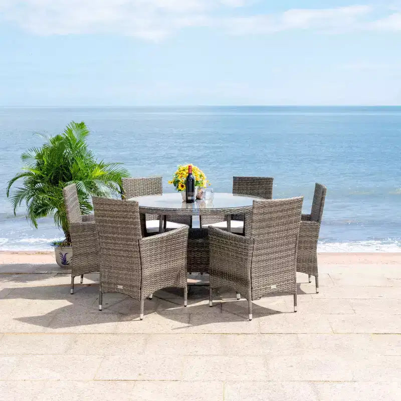Challe Dining Set - Indoor/Outdoor - PAT7702 - Safavieh