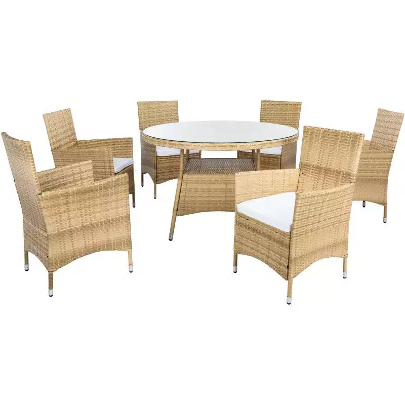 Challe Dining Set - Indoor/Outdoor - PAT7702 - Safavieh