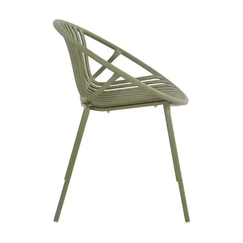 Christopher Knight Home Pablo Ensemble de salle à manger moderne d'extérieur 7 pièces avec chaises empilables