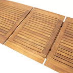 Christopher Knight Home Paco – Ensemble de salle à manger extérieur moderne extensible 7 pièces avec chaises empilables