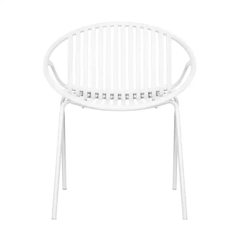 Christopher Knight Home Paco – Ensemble de salle à manger extérieur moderne extensible 7 pièces avec chaises empilables