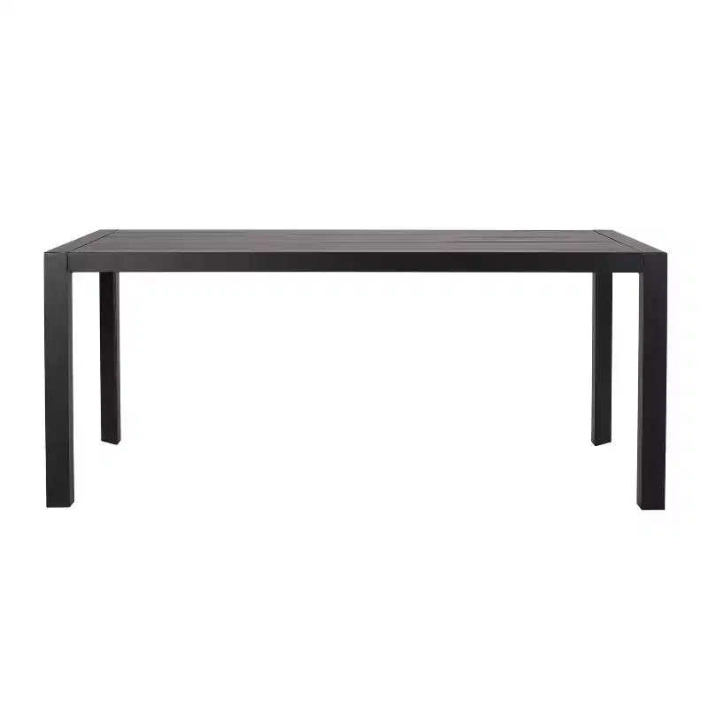 Christopher Knight Home Paddy 7 Pieces Outdoor Modern Metal and Polypropylene Dining Set with Stackable Chair