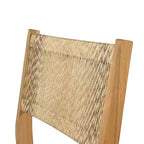 Christopher Knight Home Gaye Ensemble de bar extérieur 5 pièces en rotin et bois d'acacia