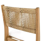 Christopher Knight Home Gaye Ensemble de bar extérieur 5 pièces en rotin et bois d'acacia