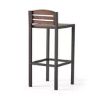 GDFStudio Darnel Ensemble de bar 3 pièces en bois d'acacia d'extérieur, marron foncé