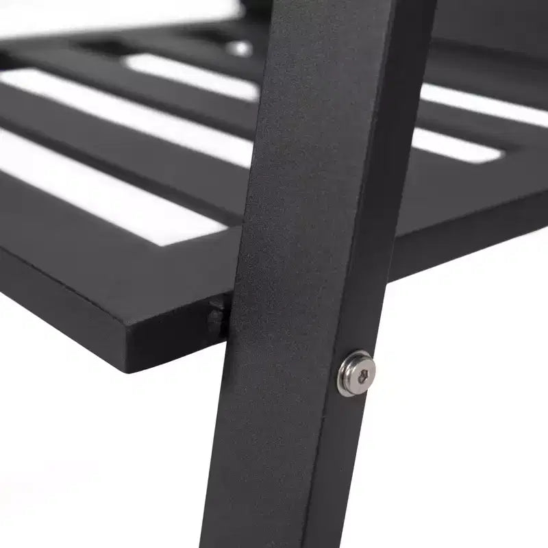 Ensemble de salle à manger de patio 7 pièces LeisureMod Chelsea, table à manger ronde en aluminium de 60 po et 6 fauteuils de salle à manger