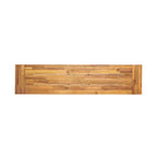 Ensemble de salle à manger GDFStudio Preston en bois d'acacia et osier, 6 pièces