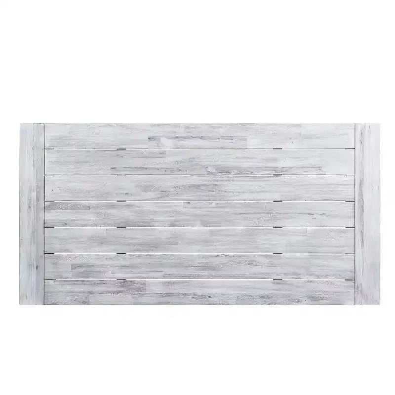 Ensemble de salle à manger GDFStudio Preston en bois d'acacia et osier, 6 pièces