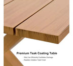 PURPLE LEAF Ensemble de salle à manger d'extérieur 9 pièces, table de patio en aluminium et chaises en corde tressée, coussins inclus pour la décoration de la cour et de la cuisine