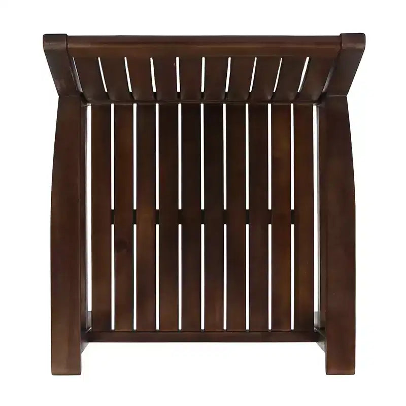 Christopher Knight Home Cassia Ensemble de salle à manger 7 pièces d'extérieur en bois d'acacia avec table de 69 po, marron foncé et blanc
