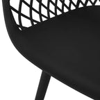 Christopher Knight Home Renata Outdoor Acacia Wood and Resin 7 Piece Dining Set with 70.25 Dining Table, Black/Teak
