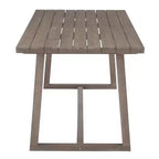 Whisen 5-Piece Outdoor Kitchen Dining Set for 4, Patio Round Dining Table And Chairs Set with Umbrella Hole and Removable Cushions