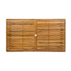Christopher Knight Home Lillian Ensemble de salle à manger d'extérieur 7 pièces moderne en acacia et polypropylène