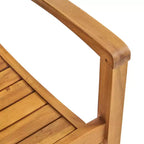 Christopher Knight Home Anchor, Ensemble de salle à manger d'extérieur 7 pièces en bois d'acacia à lattes