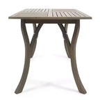 Christopher Knight Home Anchor, Ensemble de salle à manger d'extérieur 7 pièces en bois d'acacia à lattes