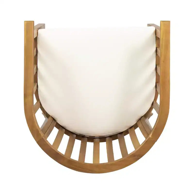 Christopher Knight Home Alondra – Ensemble de salle à manger extensible 9 pièces en bois d'acacia pour extérieur avec coussins, teck/crème
