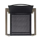 Christopher Knight Home Lockett Outdoor Mesh and Acacia Wood 5 Piece Dining Set