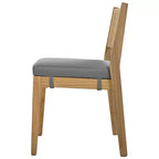 Whisen Multi-person Outdoor Acacia Wood Dining Table and Chair Set, Thick Cushions, Suitable for Balcony, Vourtyard, and Garden
