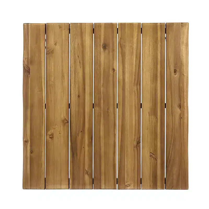 Christopher Knight Home Clayton Ensemble de salle à manger d'extérieur 5 pièces en bois d'acacia et osier avec coussins, Teck/Marron multicouleur