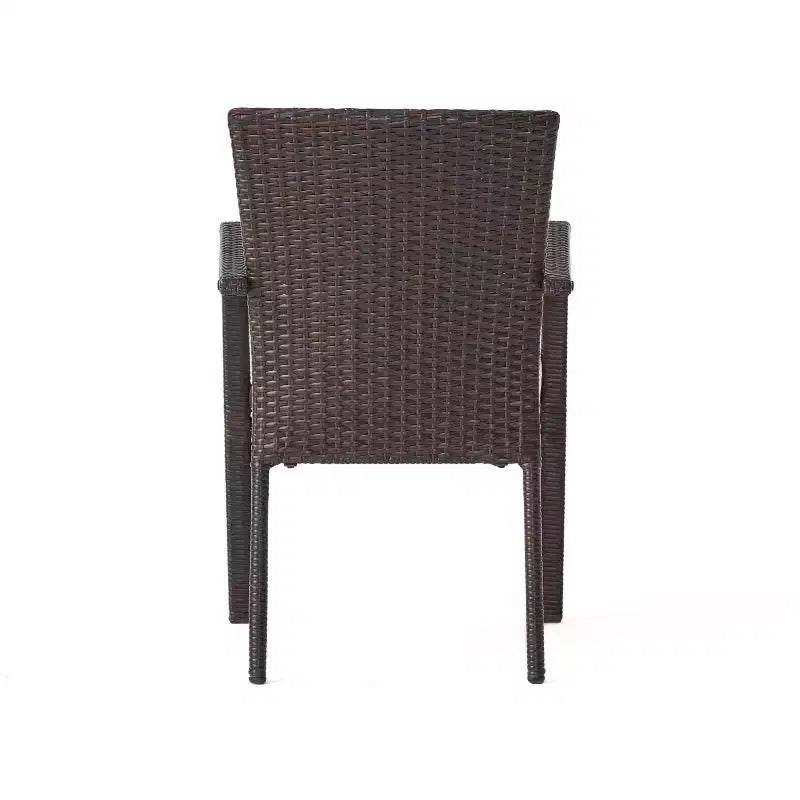 Christopher Knight Home Adina Outdoor Wicker and Aluminum 7 Piece Dining Set with Cushion