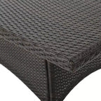 Ensemble de salle à manger d'extérieur 7 pièces en osier avec coussin Christopher Knight Home Thompson
