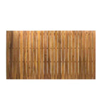 Christopher Knight Home Junaluska – Ensemble de salle à manger d'extérieur 7 pièces en bois d'acacia, teck