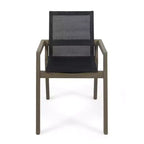 Christopher Knight Home Arletta Outdoor Mesh and Acacia Wood 7 Piece Dining Set