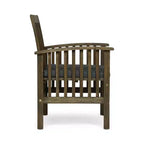 Christopher Knight Home Laussat Outdoor Acacia Wood 5 Piece Dining Set with Cushion