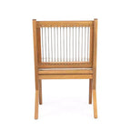 Christopher Knight Home Reynard 7 Piece Expandable Outdoor Dining Set with Acacia Wood Table and Rope Back Chairs